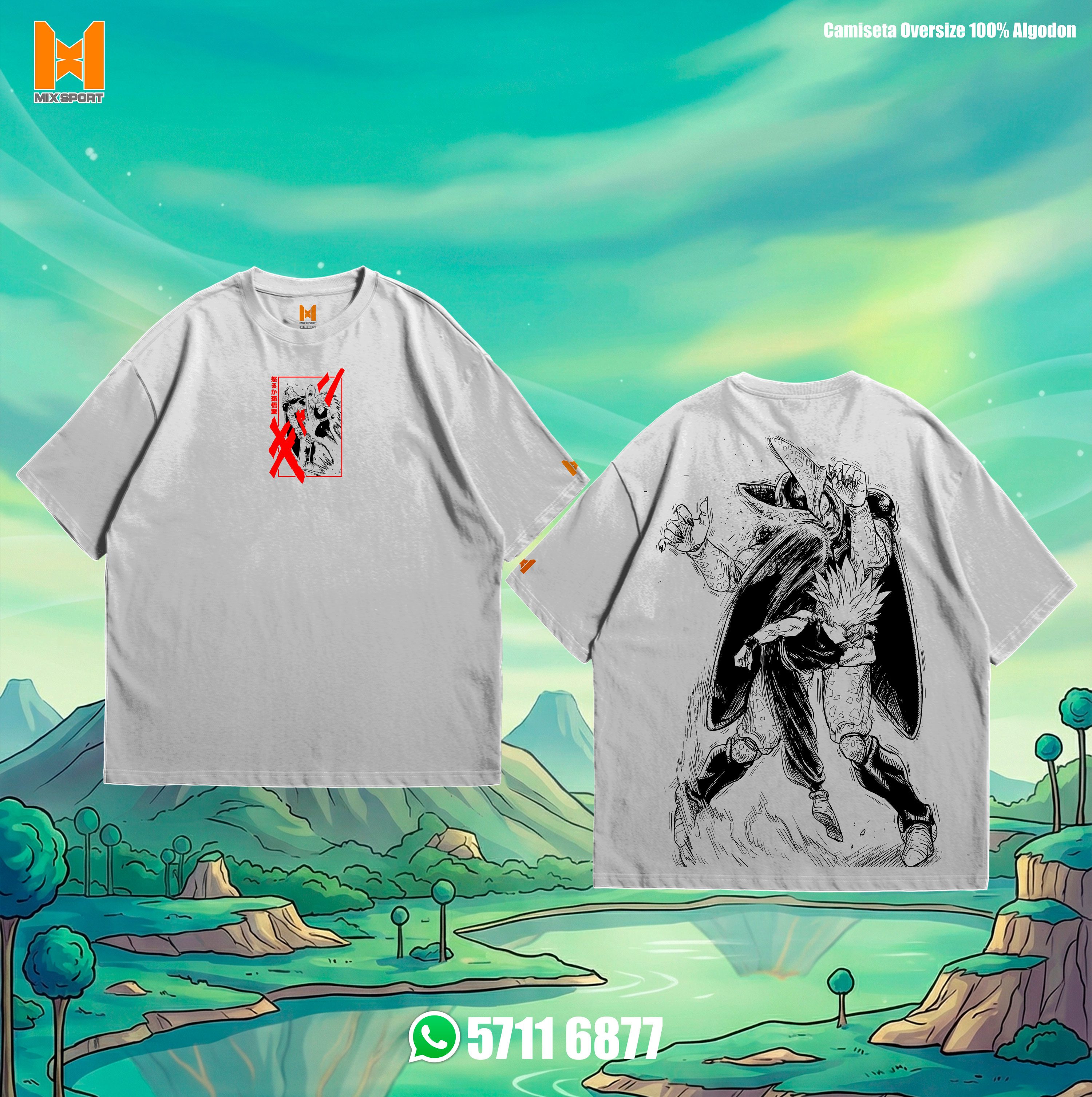 DRAGON BALL Z - GOHAN PATADA CELL