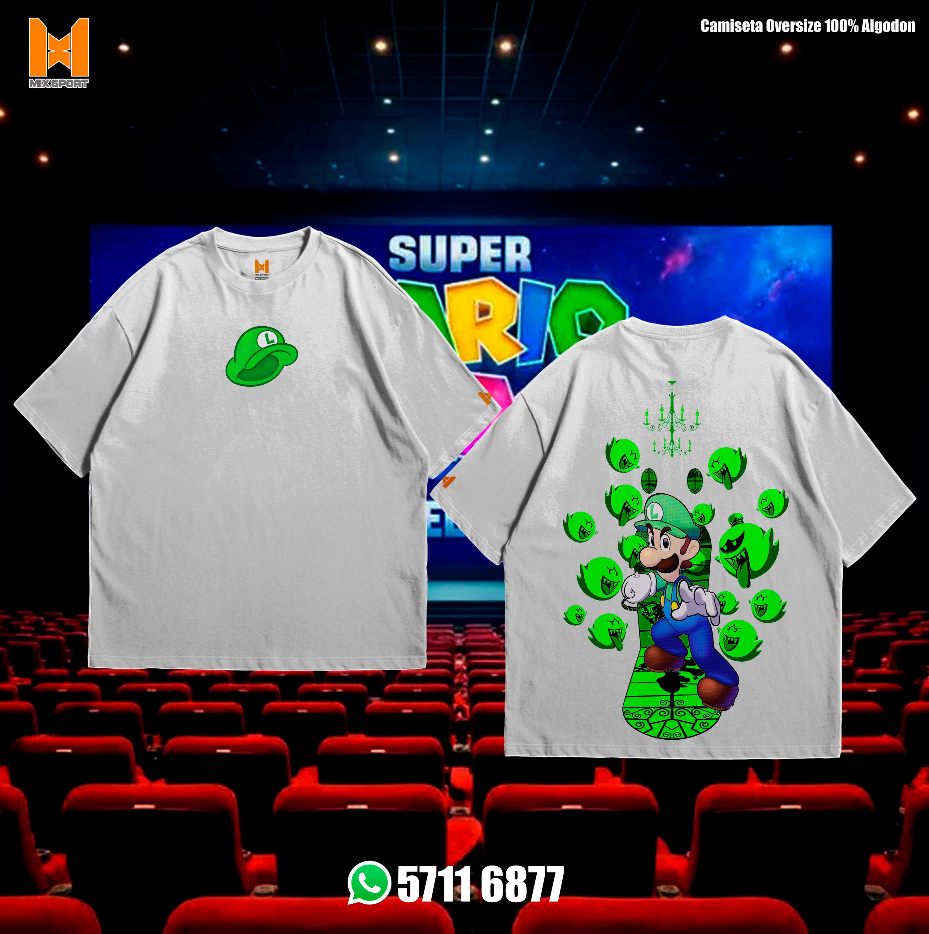 OVERSIZE SOLID - LUIGI BROS