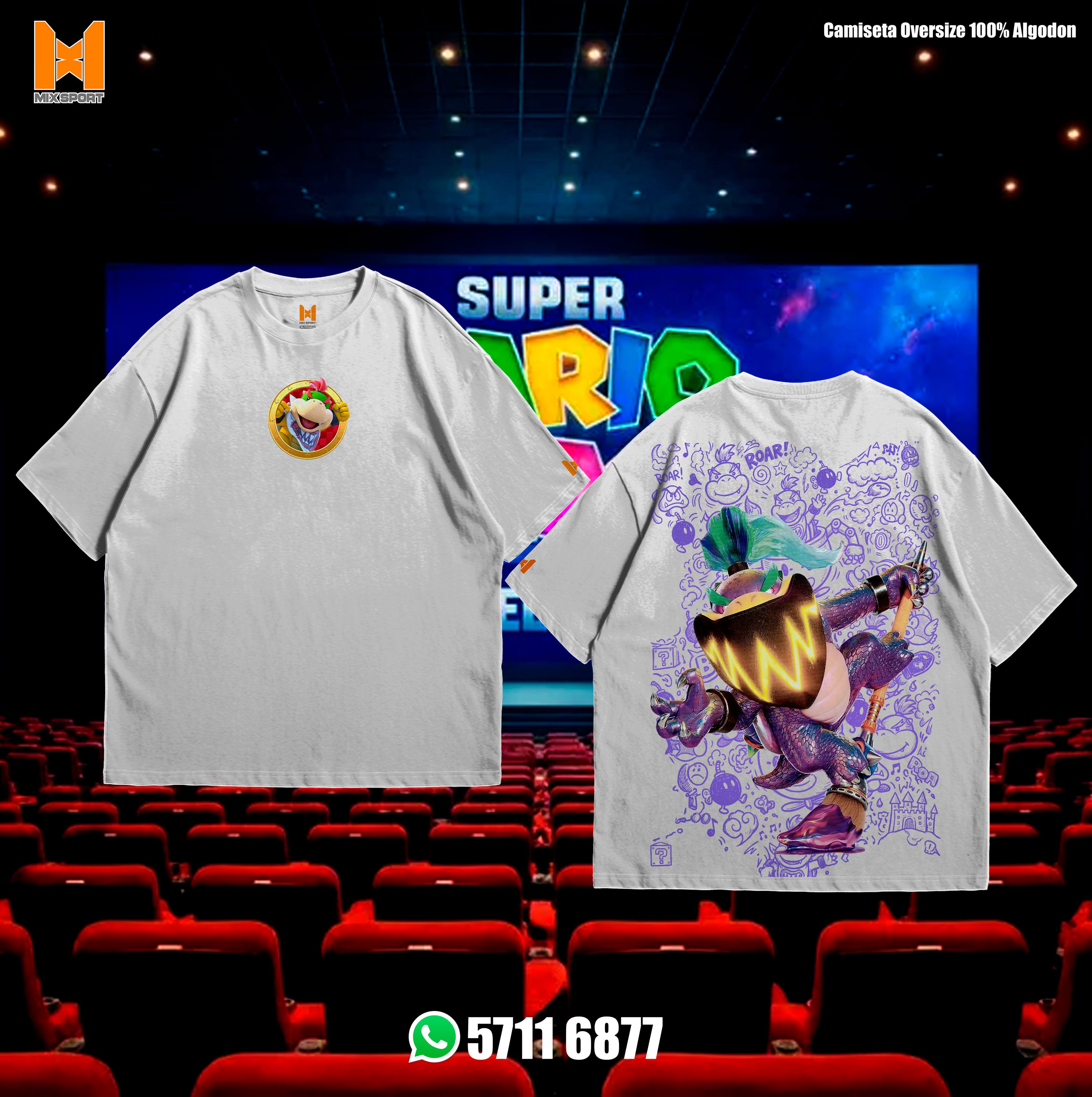 OVERSIZE SOLID - BOWSER JR