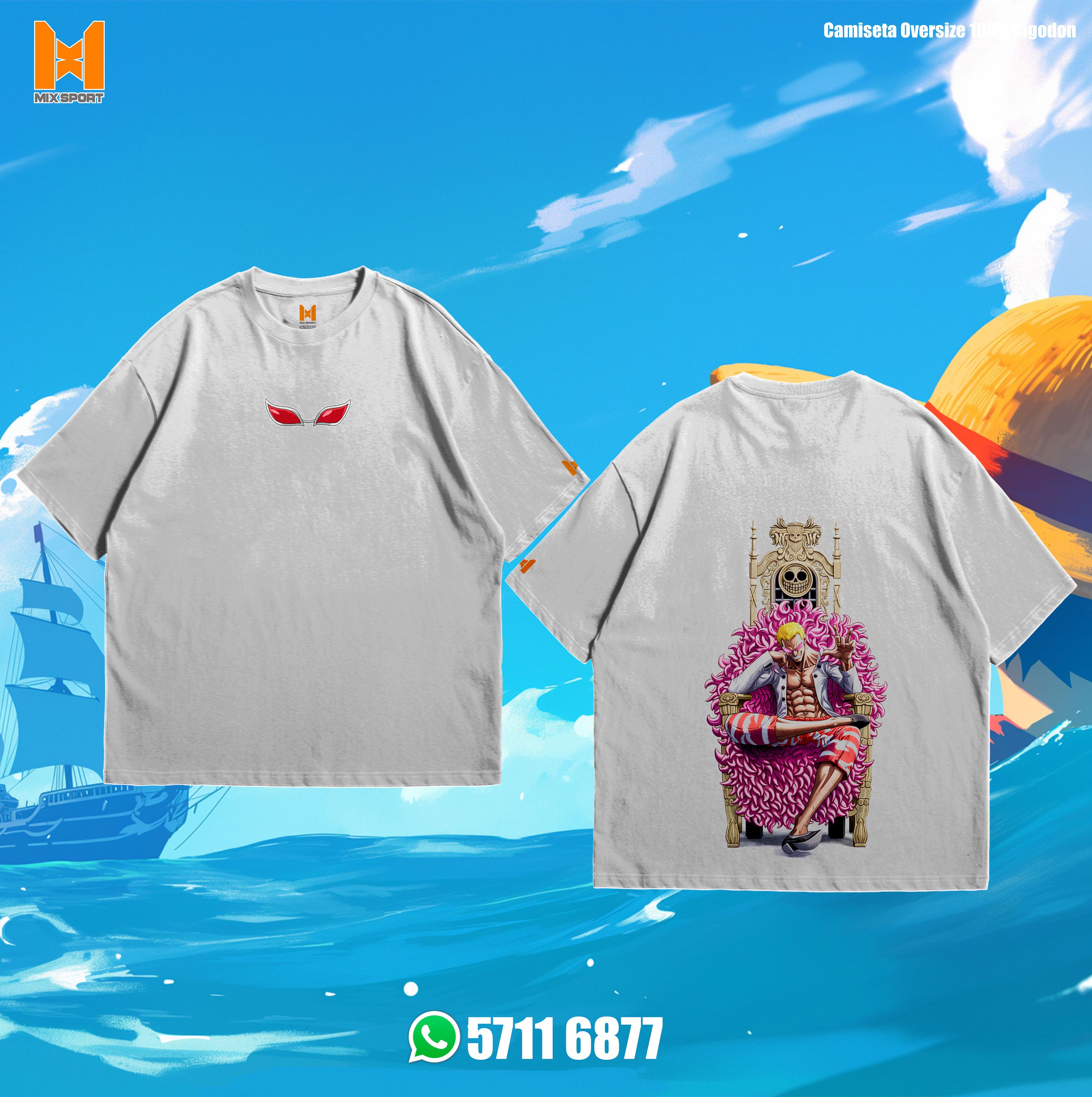 OVERSIZE SOLID - DONQUIXOTE DOFLAMINGO