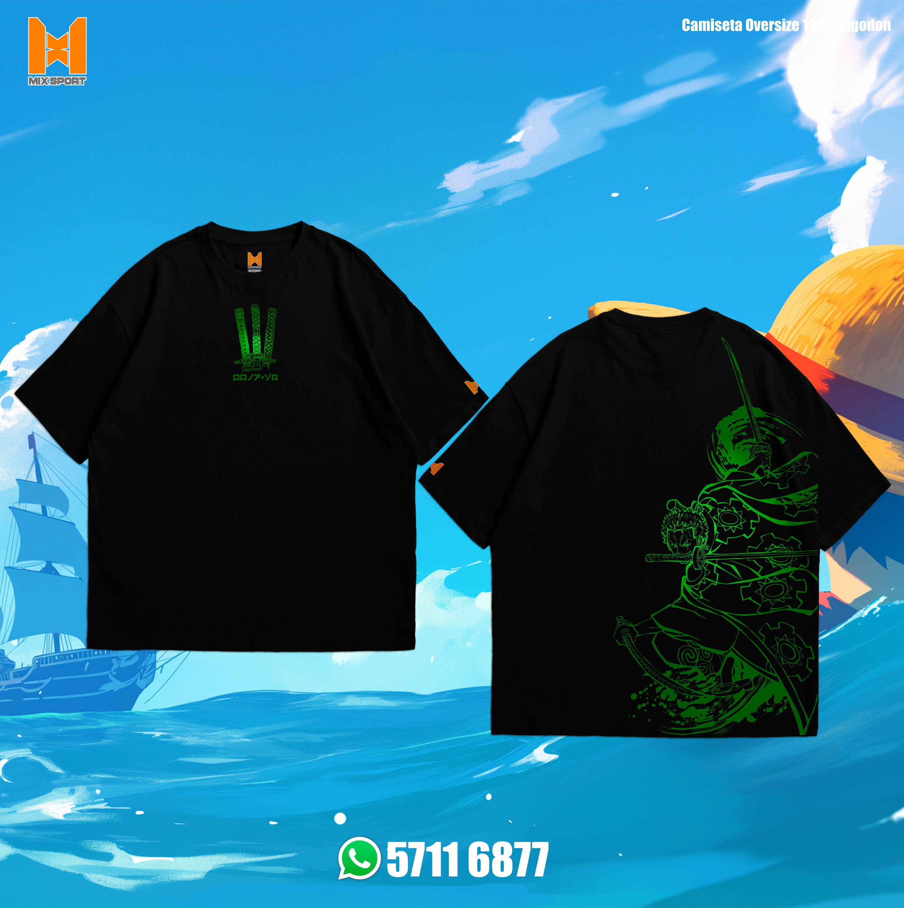 OVERSIZE SOLID - ZORO FLOW