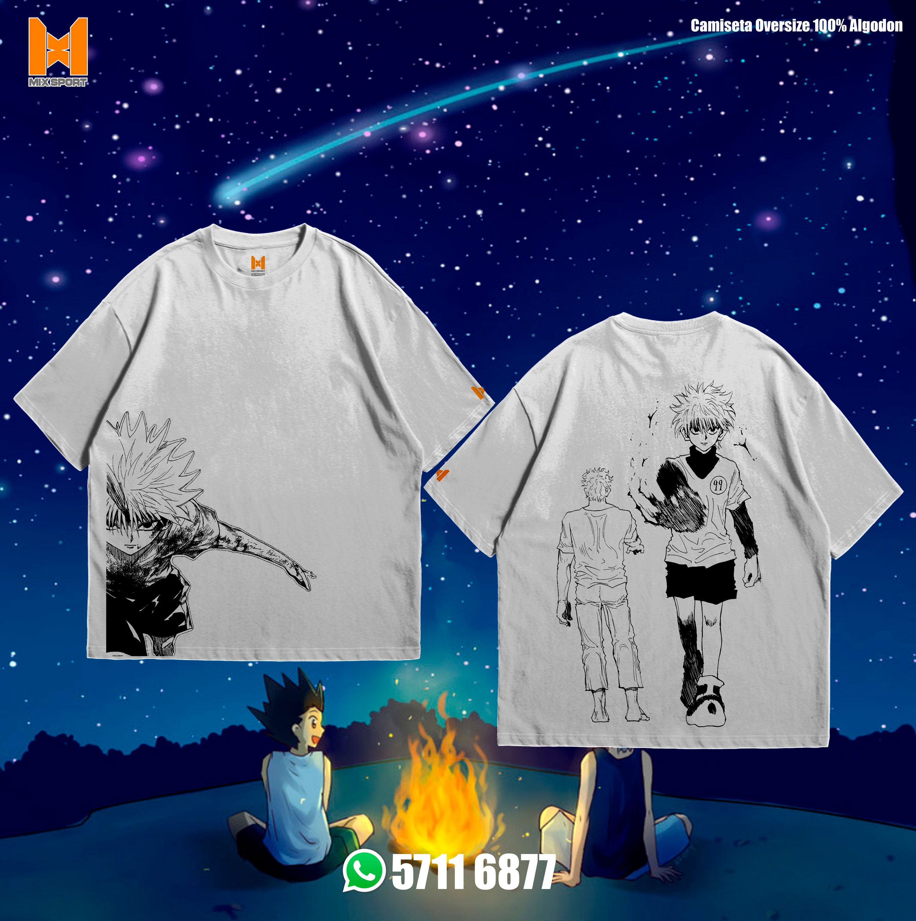 OVERSIZE SOLID - KILLUA ASESINO