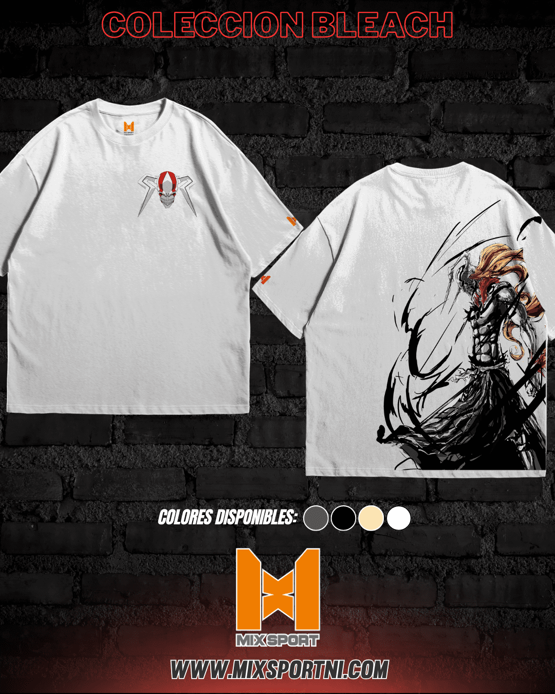 OVERSIZE SOLID - ICHIGO VASTO LORDE FURY