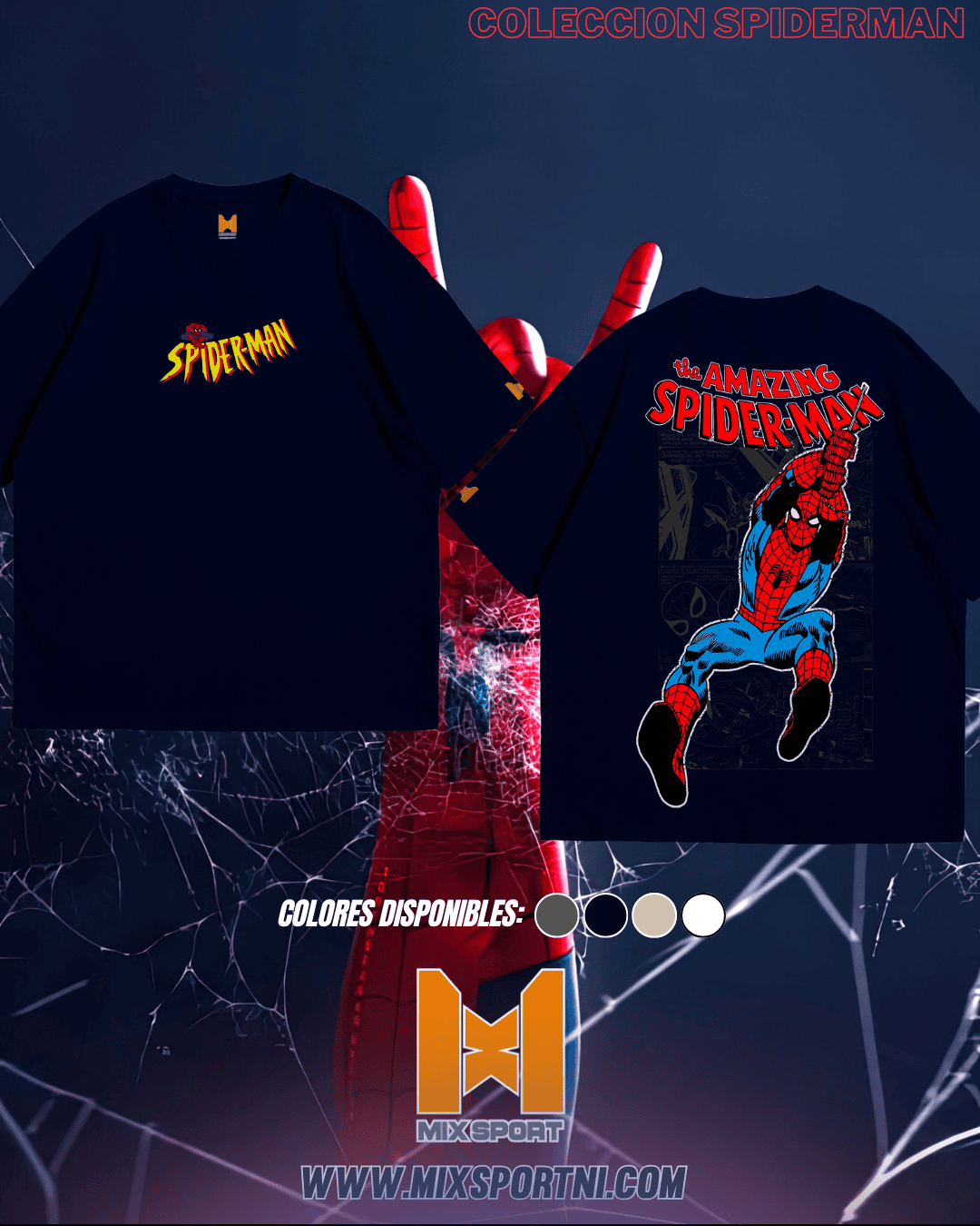 OVERSIZE SOLID - SPIDERMAN 90